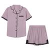 Modal cotton pajamas women's summer thin short-sleeved cold silk cool 1011 new summer women's loungewear set
