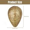 Simulation Wasp Nest, Natural Bee Repellent, Outdoor Hanging Artificial Beehive, for Garden Patio Porch Courtyard