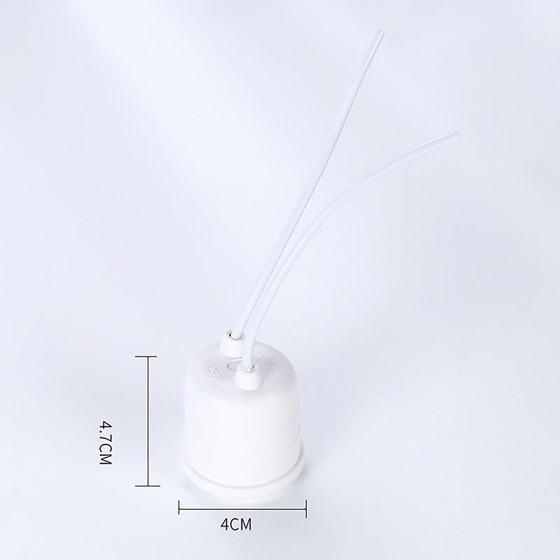 DIY Waterproof E27 Lamp Holder Lampholder Outdoor Fitting E27 Lamp Holder Construction Socket Base Lighting Accessories