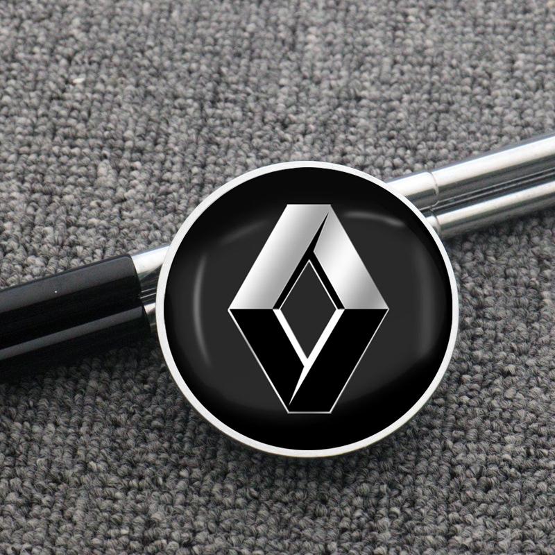 4 ks Krytka středu kola automobilu Kryt proti prachu pro ráfky automobilu Poklice pro Renault Dacia Megane 2 Duster Logan Captur Clio Laguna 3 Fluence
