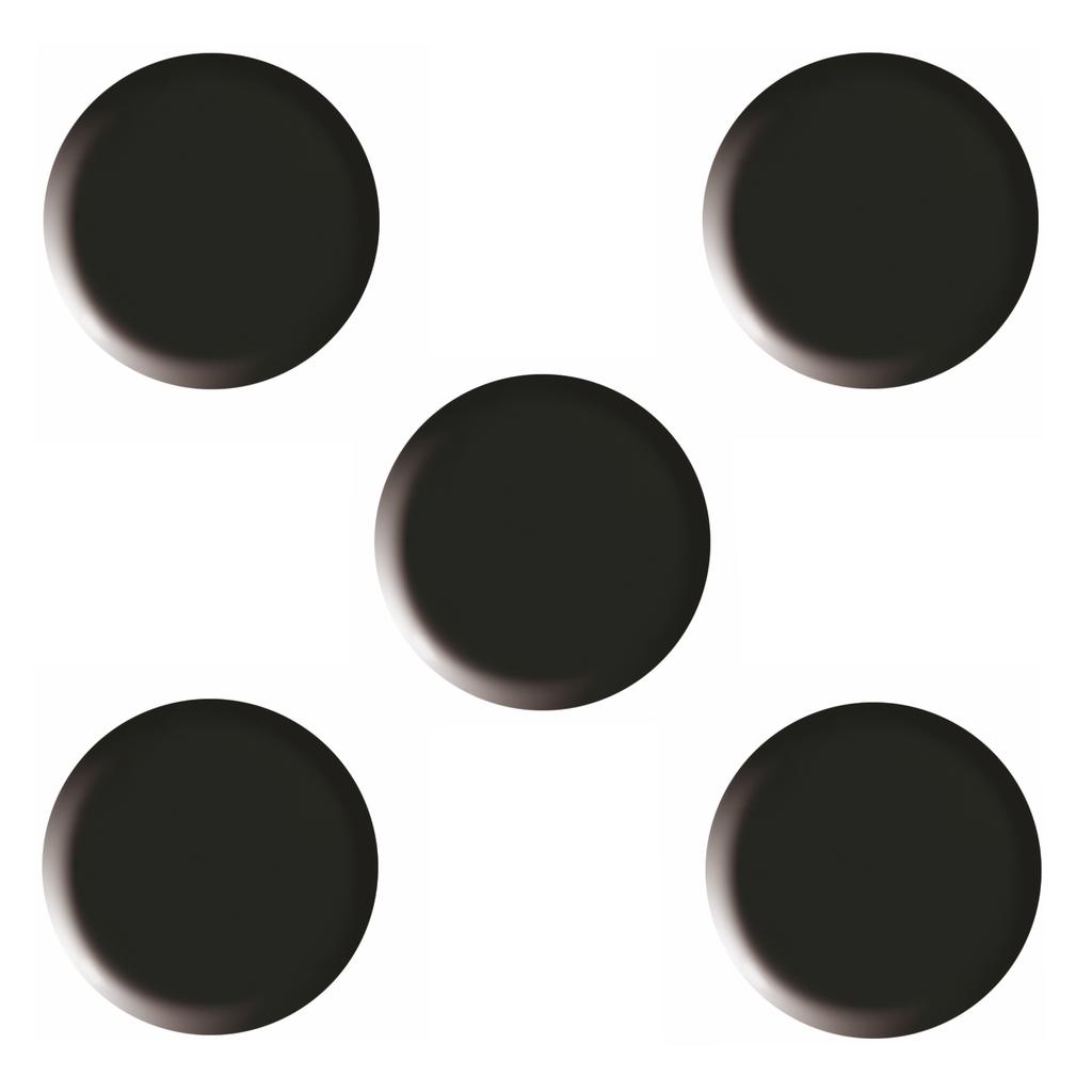 Magnesy Do Tablic 30Mm/5 Czarne