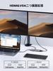 UGREEN USB C Hub with 4K HDMI VGA 3x USB 100W PD Fast 1Gbps Audio Card Docking Station for MacBook and More 10-in-1 & Output, 3.0 Hub, Charging,