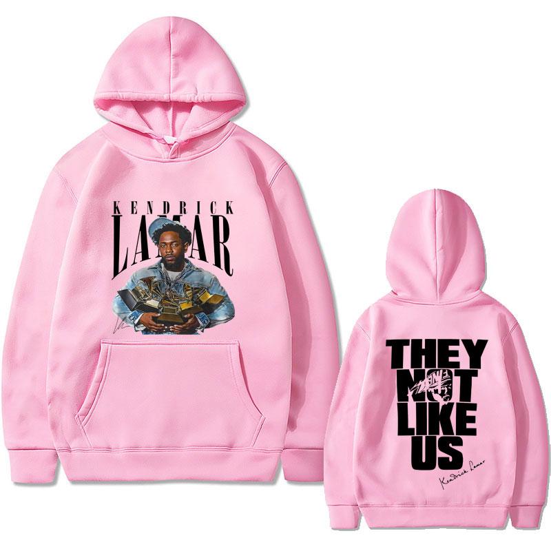 Rapper Kendrick Lamar They Not Like Us Felpa Uomo Donna Hip Hop Oversize Felpe Vintage Moda Uomo Felpe Musica Pop