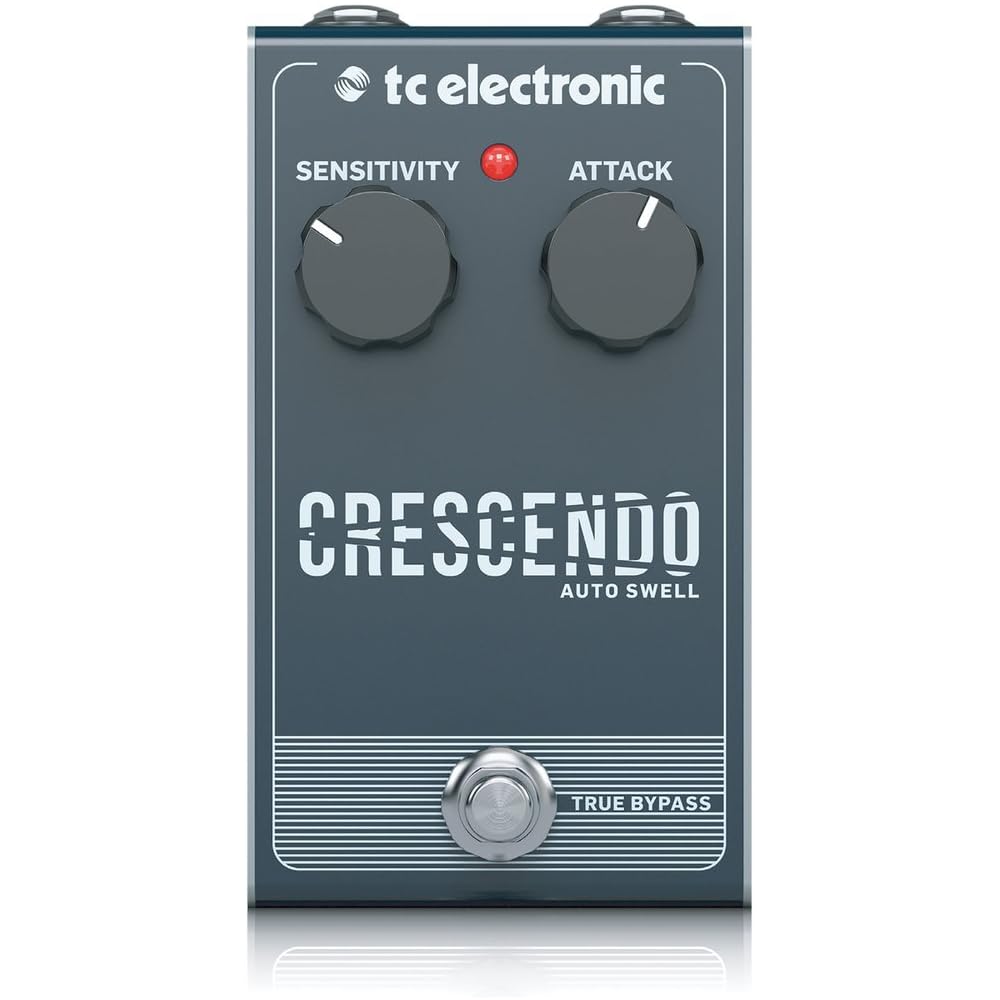 tc electronic Crescendo Auto Swell Pedal Compact Effects Unit for Guitar