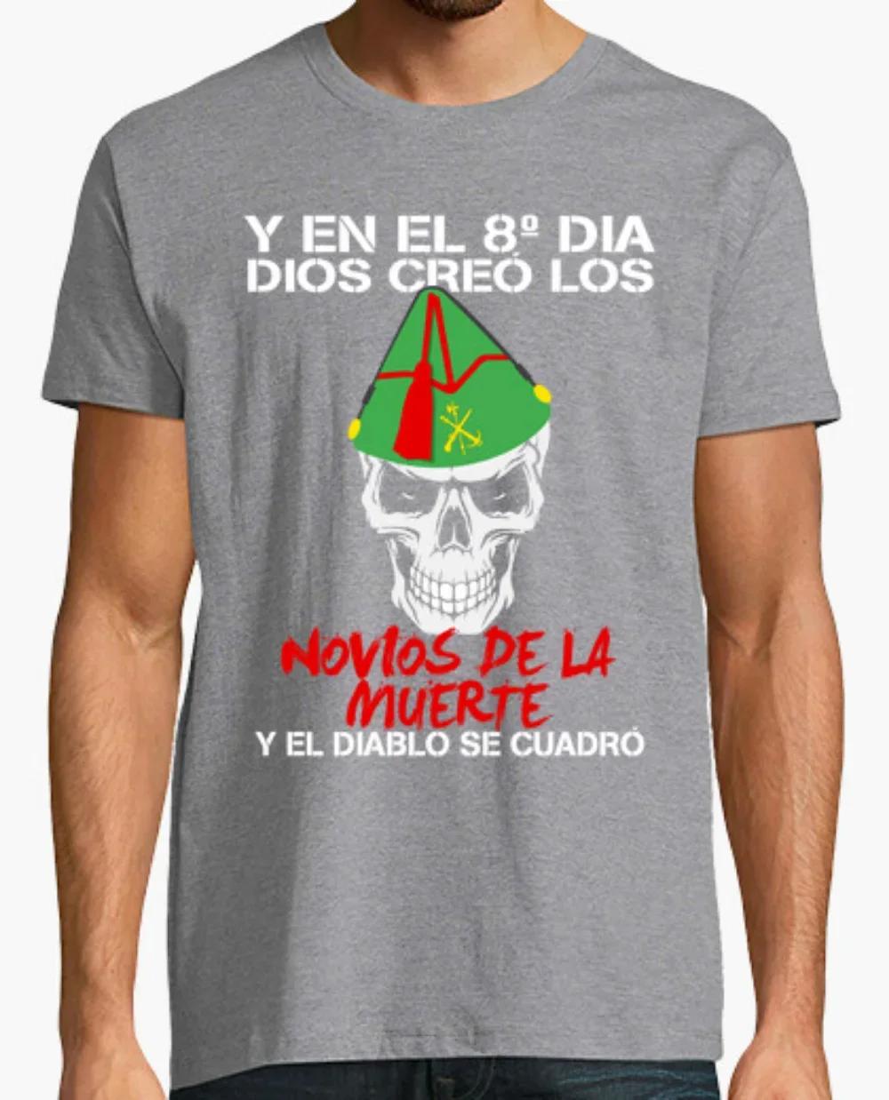

NOVIOS DE LA MUERTE Tercio De Extranjeros Spanish Legion TShirt 100 Cotton ONeck Short Sleeve Casual Mens Tshirt Size S3XL S