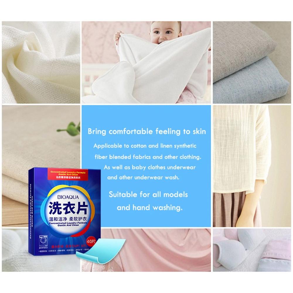 For Washing Machine Household Laundry Detergent Sheet Cleaner Washing Powder Cleaning Suppiles