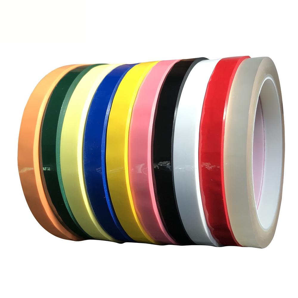 1PCS Mark Multicolor Mylar Tape Mara Tape High Temperature Insulated Transformer Motor Capacitor Coil Wrap Adhesive TapePinstriping Tape 3