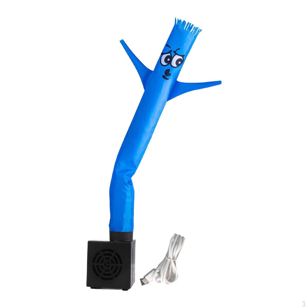 Man Dancing Inflatable Tube Figure USB Air Blower PP Material Tabletop Guy Suitable for Desk