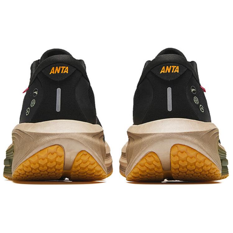 Anta Ark Fashion Trend Non-Slip Wear-Resistant Low-Top Running Shoes Men sneaker Black 112445534-1