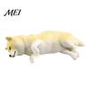 Decorative Dog Statue Simulated Sleeping Model, Realistic Lying French Bulldog Figurine, Mini Handcrafted Figurine PVC Animal Educational Toy