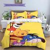 A Cozy and Warm Bedding Set Featuring Winnie The Pooh Bedtime Stories Is The Perfect Choice for Decorating A Child's Bedroom.