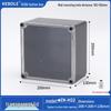 Transparent Waterproof ABS Plastic Junction Box for Indoor/Outdoor Power Supply & Monitor