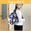 Stylish And Fun Animal Print Kindergarten Backpack For Children With Comfortable Air Cushion Straps
