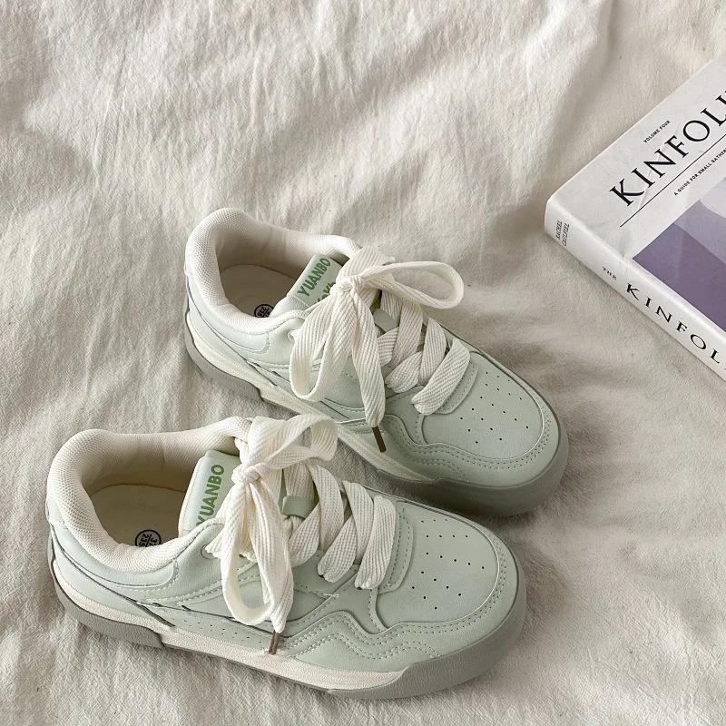 

Модная женская обувь для мужчин Теннисная Ретро Панк Белая Обувь для скейтборда Модные Кроссовки Пара Спортивная Повседневная обувь 35 зелёный