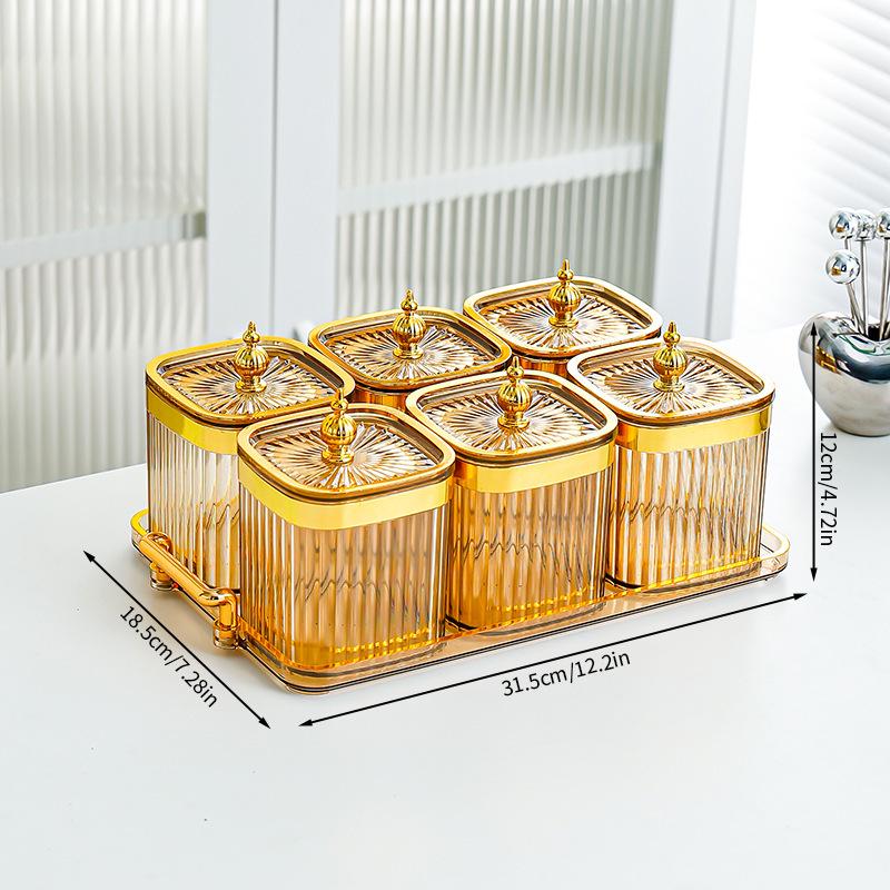 Food Grade Sealing Jar Set for Grains, Nuts, and Dried Goods Storage
