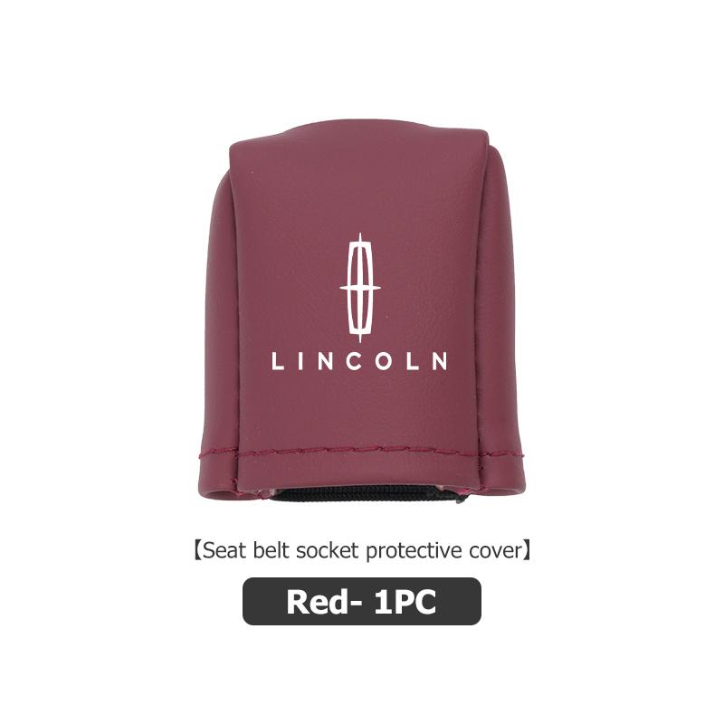 Car Seat Belt Buckle Protection Anti-Scratch Cover Cushion For Lincoln Navigator Continental Corsair MKC Nautilus Voyager 6tsde