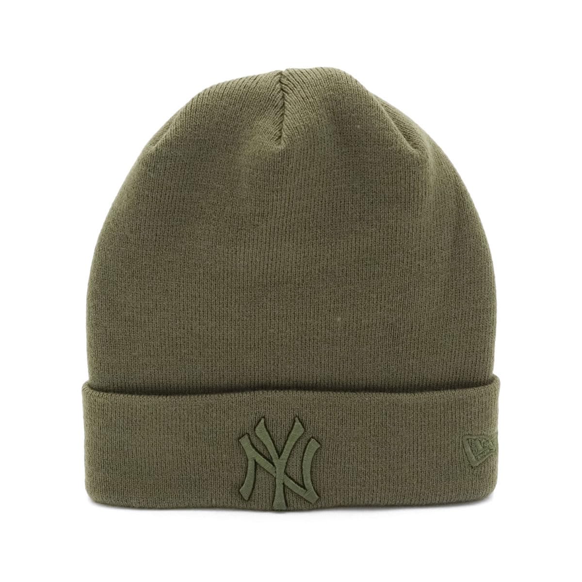 

New Era New York Yankees Knit Tonal NY New Free Basic Cuff NEYYAN TONAL NOLV Cap, Color Olive, Knit,