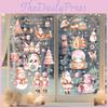 Christmas Decals Wall Set Pvc Christmas Tree Wall Sticker For Festive Room Decor