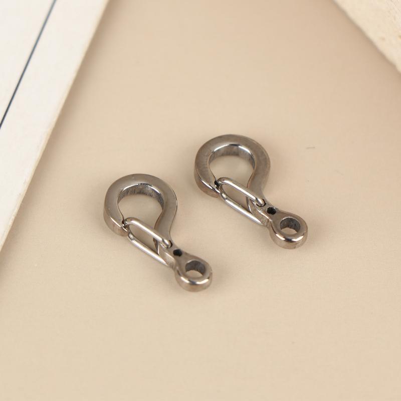 1/2Pcs Small Size Key Chain Buckle Spring Buckle Outdoor Edc Tool Keyring Accessories Titanium Alloy