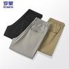 ROMON Men's Summer Business Casual Stretch Shorts LM112