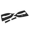 Exterior Door Handle Bowl Cover Kit Carbon Fiber Color Replacement for Smart Fortwo C453 A453 2016‑2021