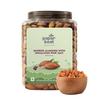 Paper Boat Premium Gerookte en Geroosterde Amandelen Himalayazout, Gezonde Snack - Gezouten Badam, Herbruikbare Pot 1Kg
