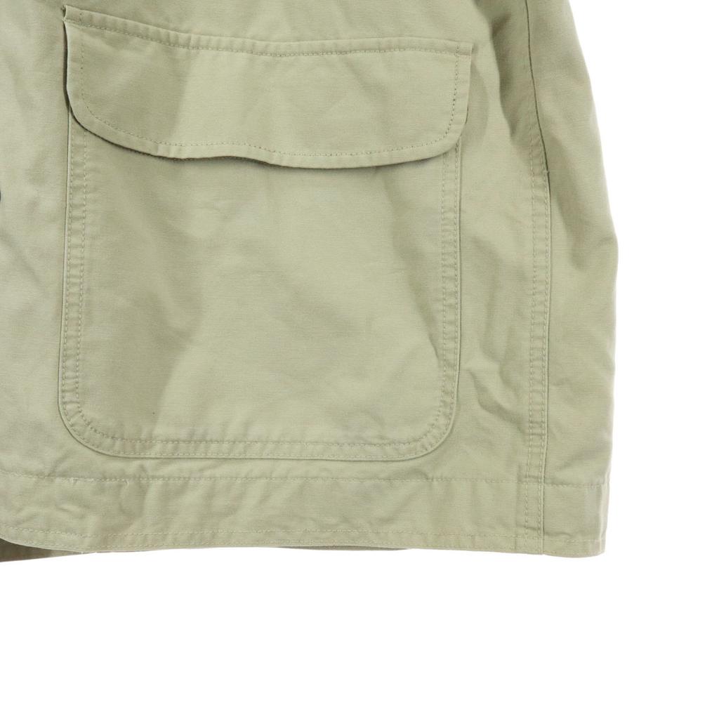 L.L.BEAN Long Sleeve Corduroy Collar Hunting Jacket XL Beige Men's Used