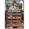 Vintage Metal Sign Tin Poster Wall Art Decoration Retro