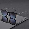 New Fashionable Large Metal Frame Sunglasses for Women Street Style Sun Glasses Trendy Optics
