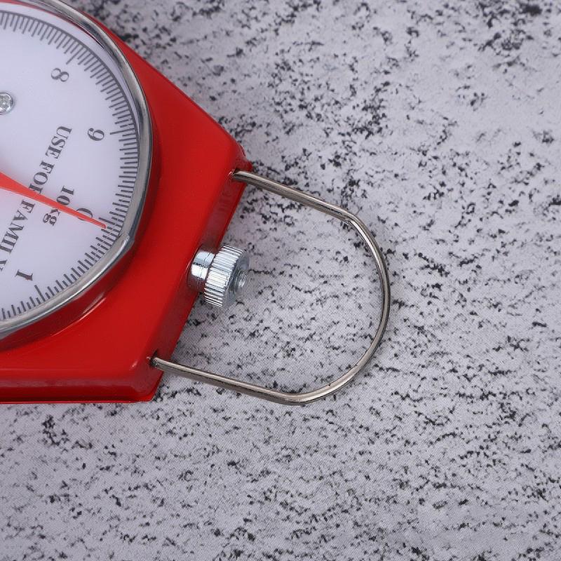 Hochwertige 5/10 kg mechanische Vintage tragbare Federwaage Hakenwaage zum Aufhängen Taschengepäckwaage