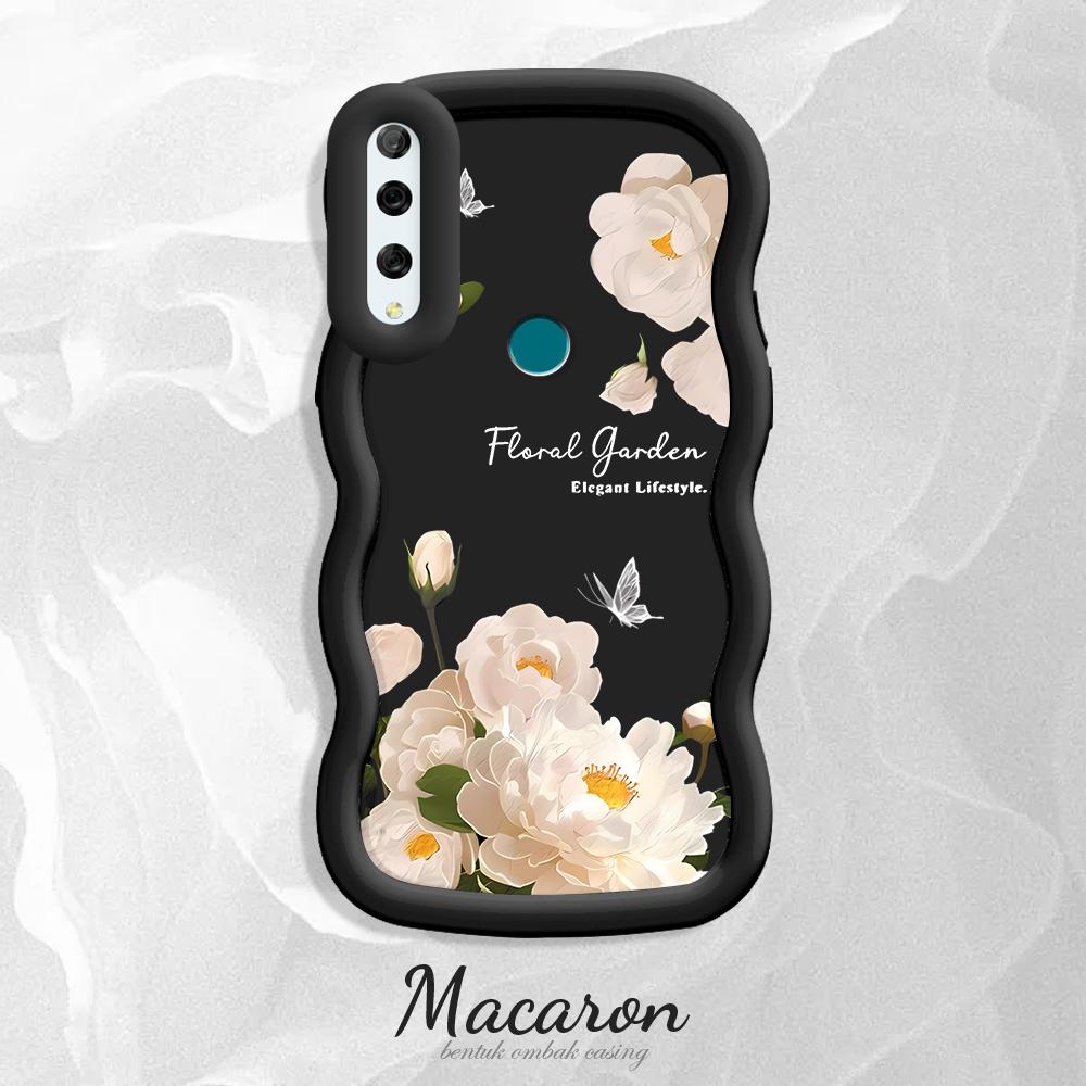Painted Pattern Big Wave Edge Soft Silicone Material Macaron Phone Case Shockproof Protective Rubber Casing for iPhone Huawei Honor Infinix Tecno