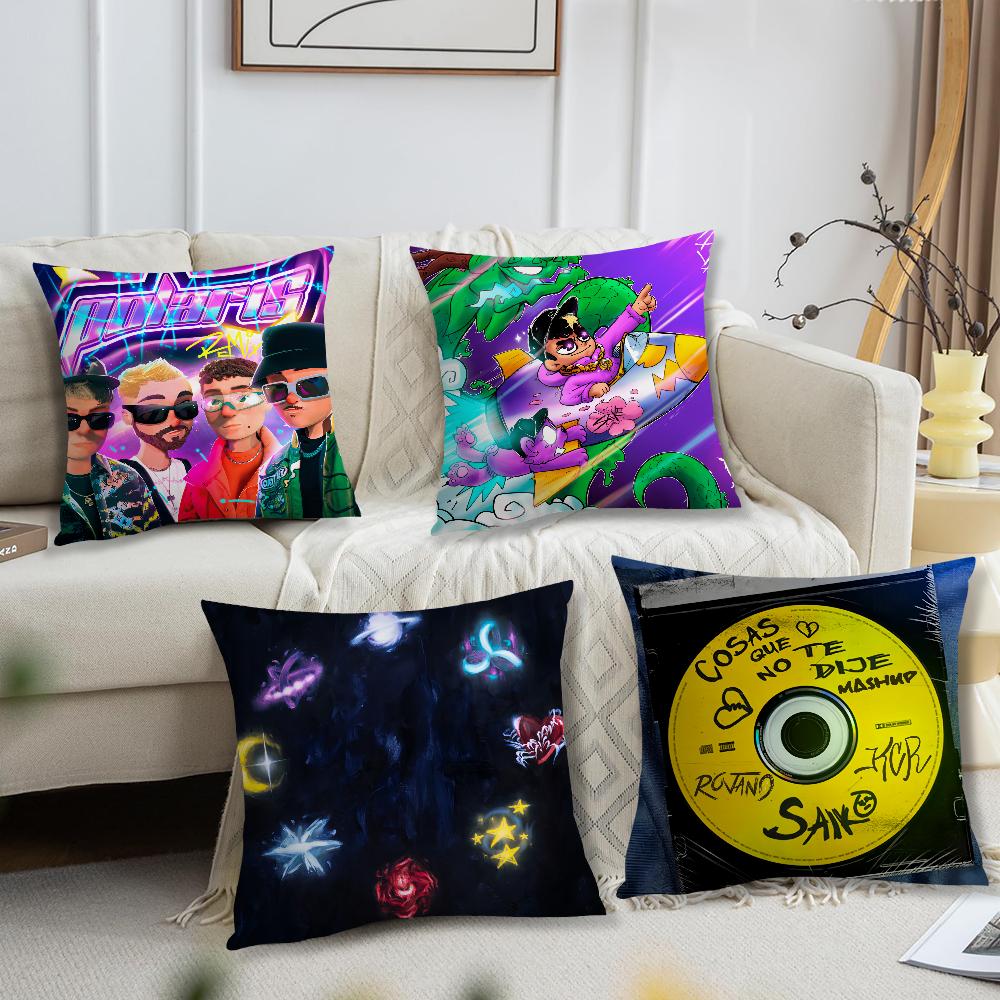 Singer Saiko Sakura Spanish Trap Cushion For Bedroom Car Coffee Shop Room Soft And Living Room Sofa Decorative Pillow Cover Case