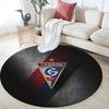 Gornik Zabrze pattern round rug,Carpet Rug for Living Room Bedroom Playroom ,Non-slip Floor Mat,Holiday Gifts and Birthday Gifts.