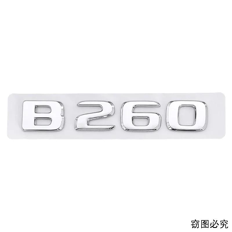 

ABS Car Body Side Badge Letters Sticker Trunk Emblem for Mercedes Benz B180 B200 B220 B250 B260 Exterior Accessories