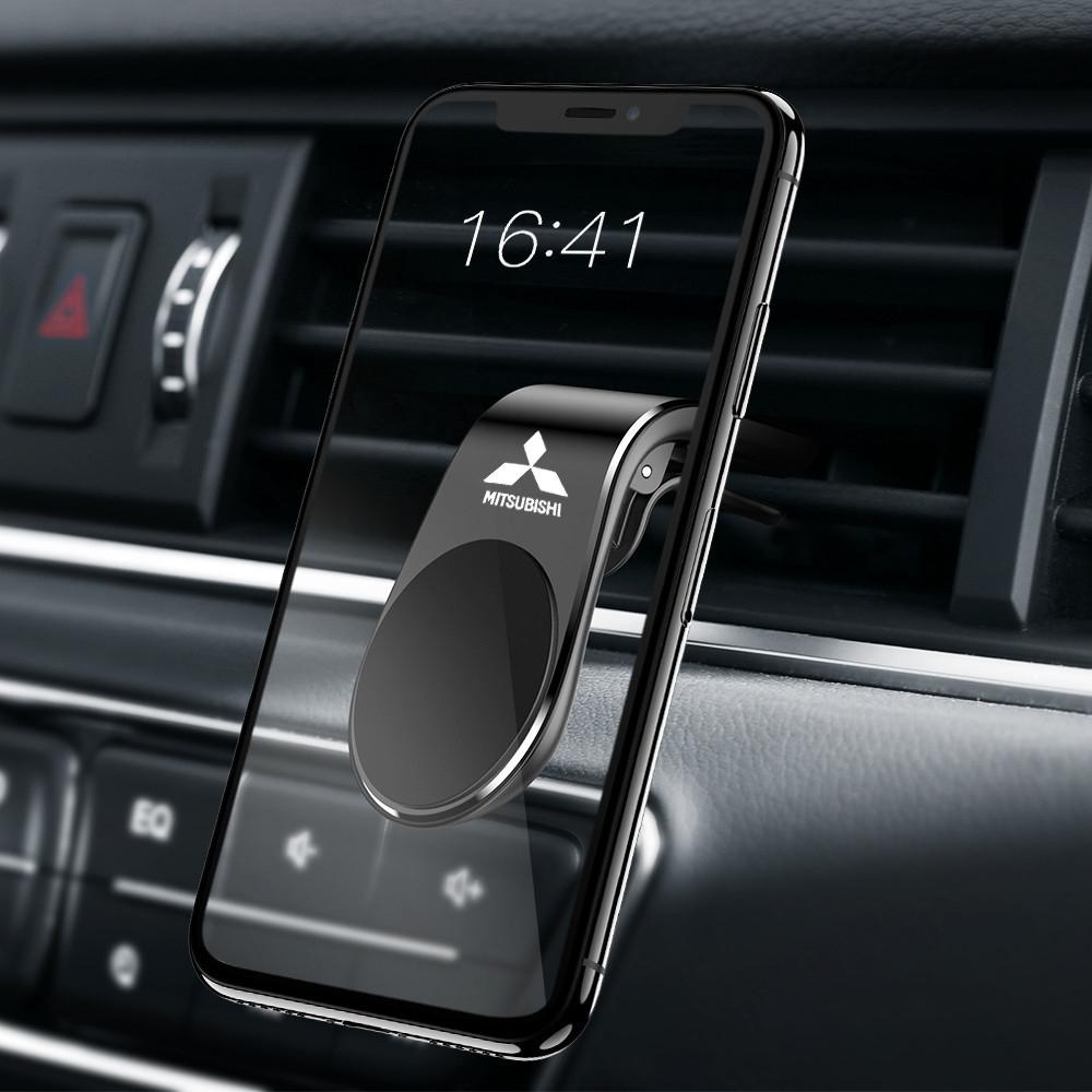 Car Magnetic Phone Holder Rotatable Support for Mitsubishi Ralliart ASX Lancer9 Colt Cordia Pajero Outlander Eclipse wheelcap