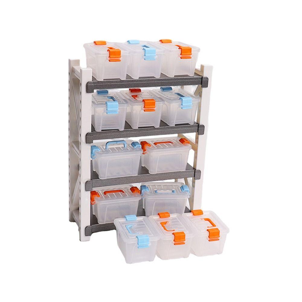 5pcs Waterproof Mini Storage Box Transparent Mini Storage Drawer Beading Storage Case  Ornament