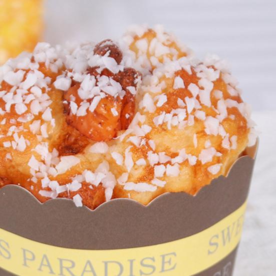 Simulation Cupcake Realistisch Aussehend Wasserdichtes Kunstleder Falscher Cupcake Lebensmittelmodell Küchenspielzeug Dekoration Partyzubehör