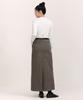 Musinsa Standard Woman 11W Corduroy Maxi Skirt [Taupe]