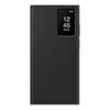Custodia a portafoglio a libro originale Samsung Smart View per Samsung Galaxy S23 Ultra SM-S918B S-View Cover per telefono nero SZRH A-S