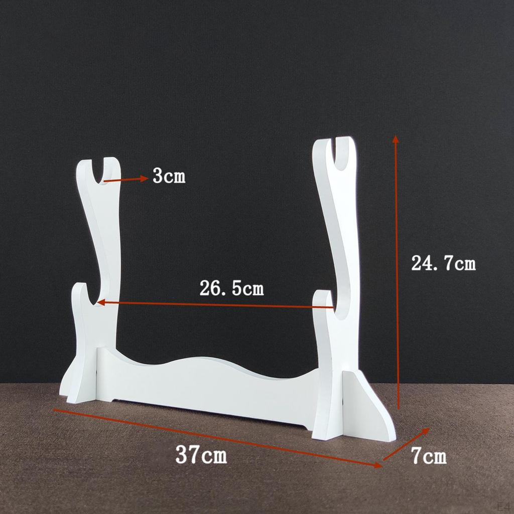 Suport pentru sabia Samurai Suport de birou Suport pentru suport pentru flaut chinezesc pentru cadou de încălzire a casei