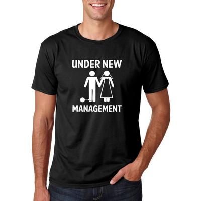 CBTWear Under New Management - Funny Fiance Engagement Gifts Premium Men T-Shirts
