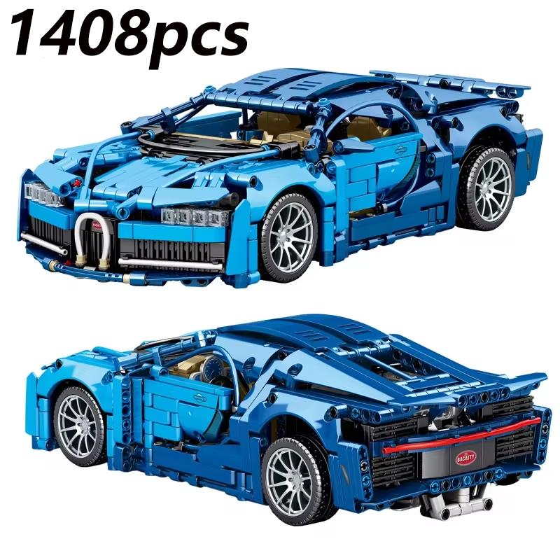 

1408 шт. Механические блоки гоночный Lamborghinied Building Block Модель суперскоростной спортивный автомобиль Технический для сборки автомобиль игрушки Подарки