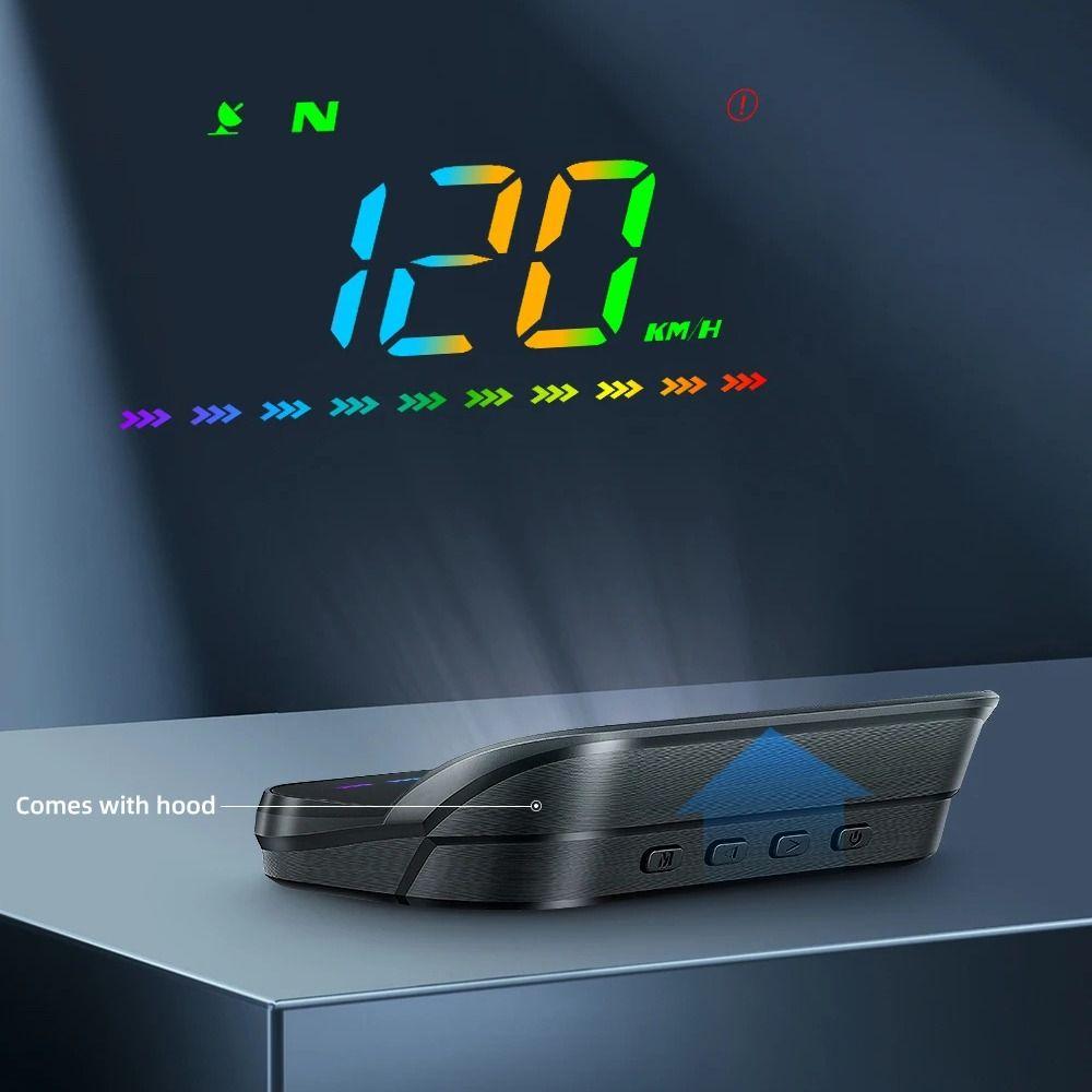 HUD Digital Speedometer Portable Windshield Projector Widely Used Car Head Up Display  Tachometer