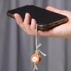 Sandalwood Cute Cartoon Chestnut Garlic Pendant Phone Strap Keychain