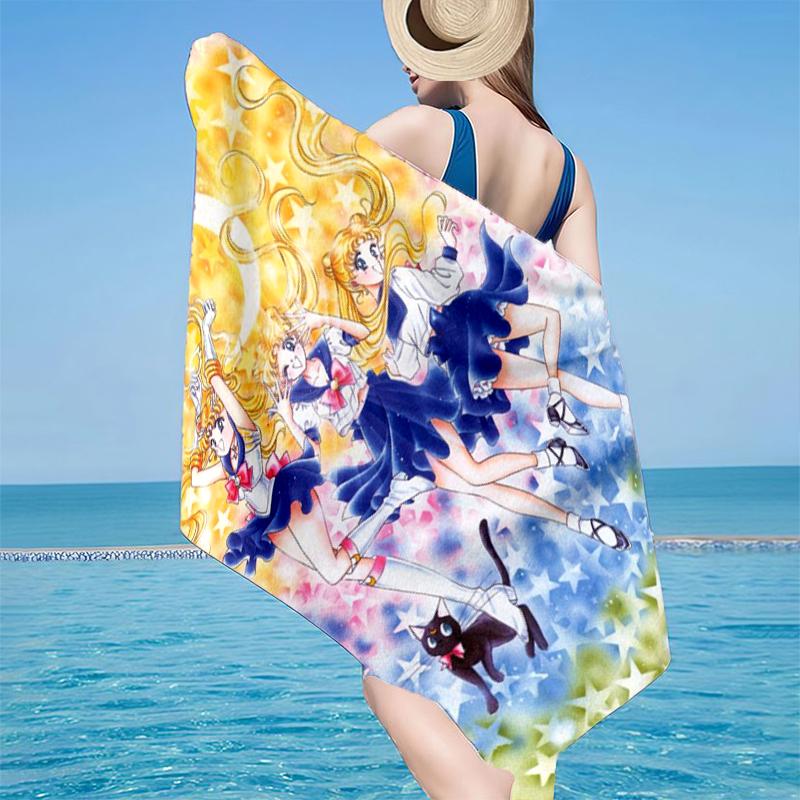Moonlit Dance Of Love Beach Towel, Super Soft Microfiber, Gift for Her/Him, Birthday, for Pool, Beach, Travel, Home Decor Fan Gifts