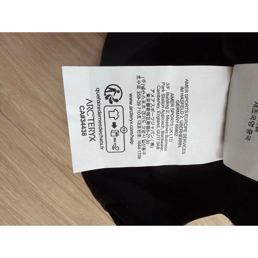 Used ARC'TERYX Bird Word Cap Black S/M