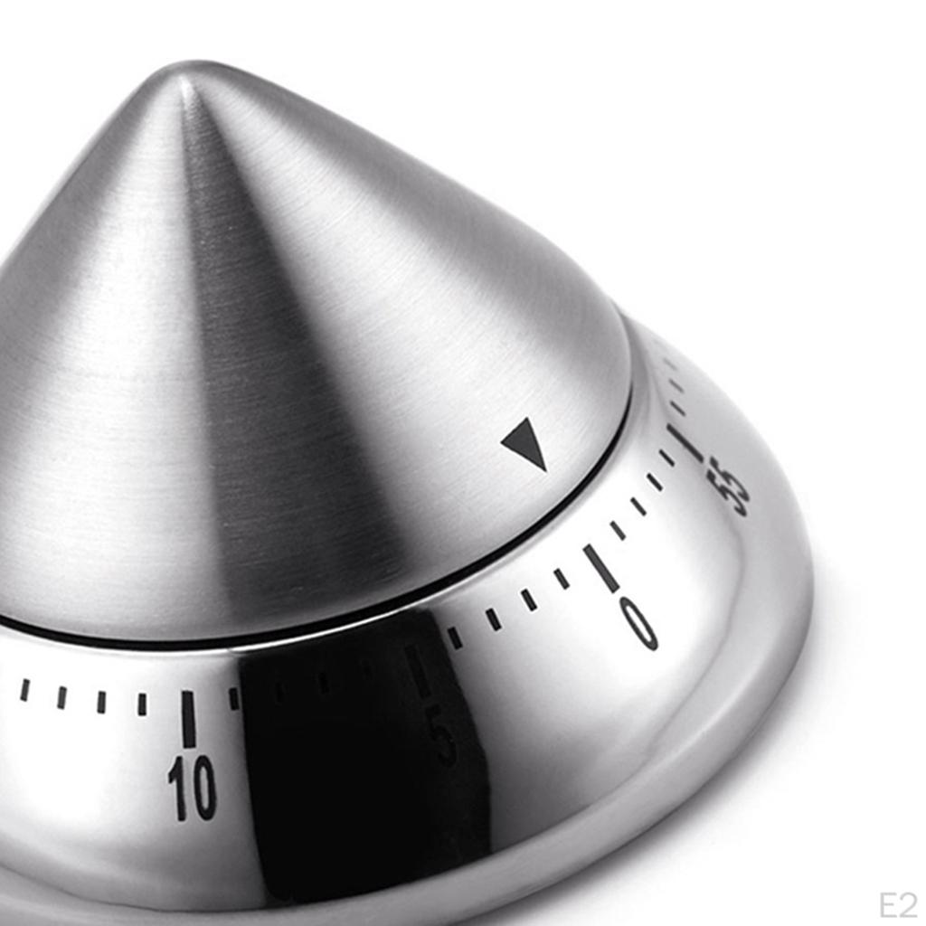 Kitchen Cooking Counter Alarmer,Stainless Steel,Louder For Cooking, Kids, Teacher, Shower, Bathroom,