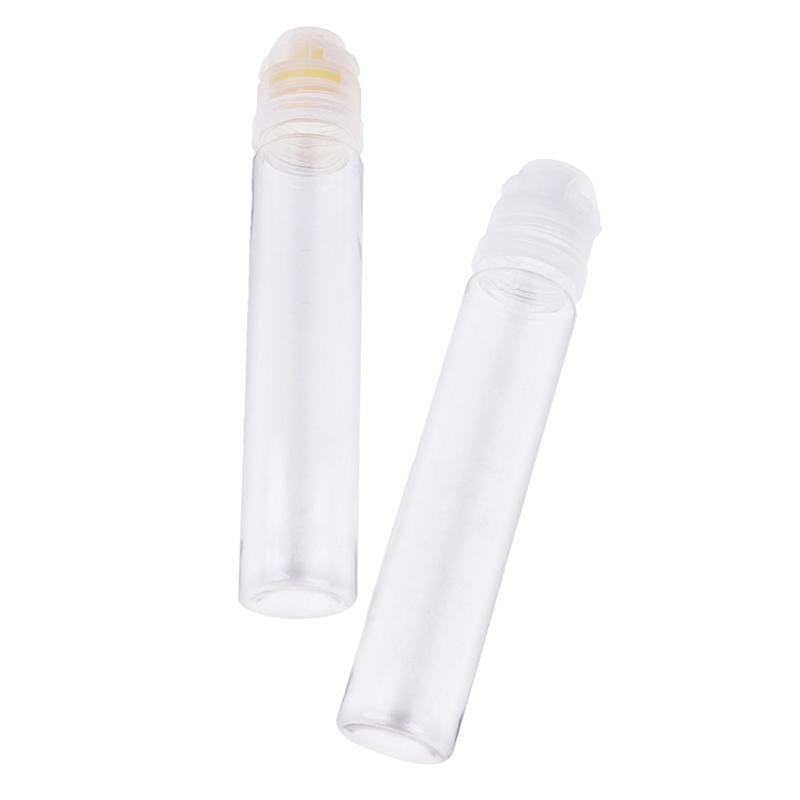 10Pcs Plastic Bottle Push Pull Replacement Caps Reusable Portable Paste Packaging Bottle