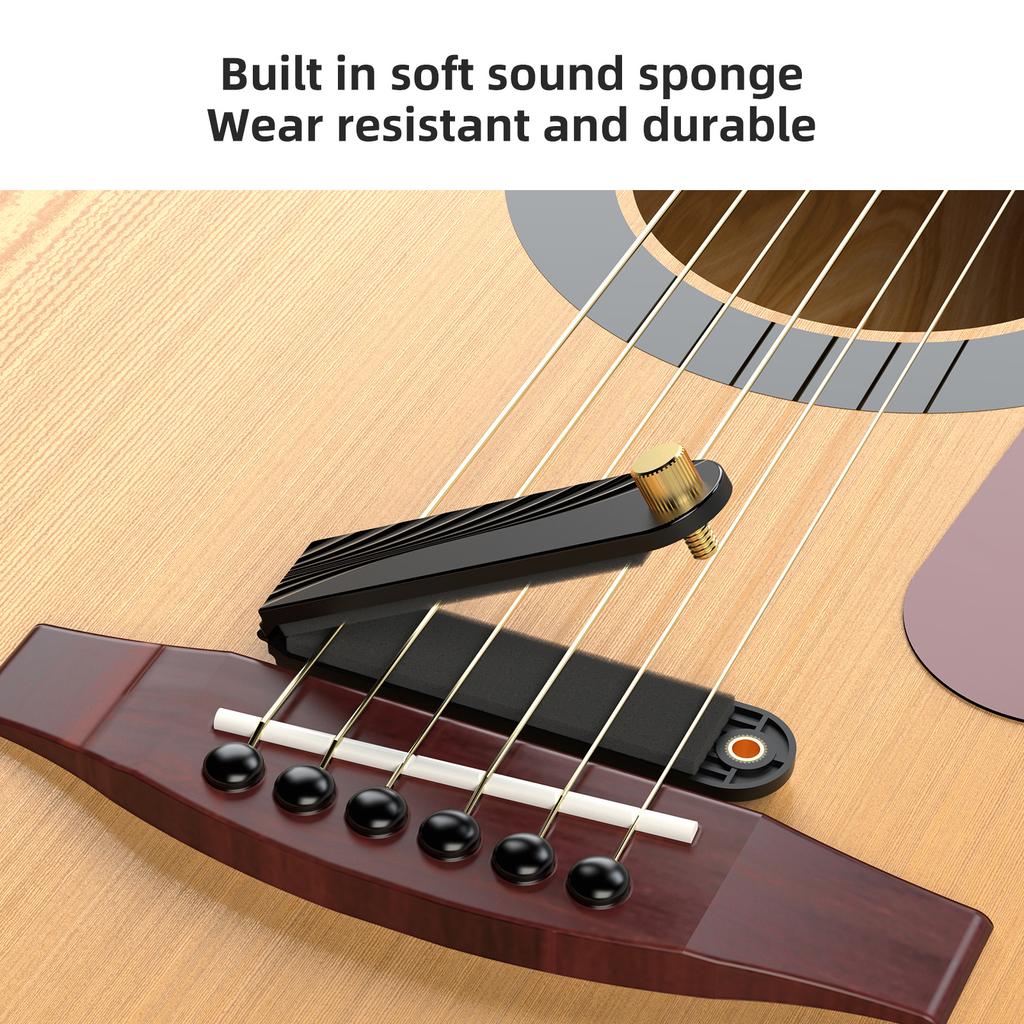 Gitarren Dämpfer Griffbrett Dämpfung Übungsgitarre Schalldämpfer Saiteninstrumente Zubehör Teile Gitarre Stumme Auflage