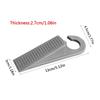 Door Stopper Floor Slanted Wedge Floor Stackable Stops Indoor Door Stopper Duty Rubber Floor Stop Prevents Doors From Closing